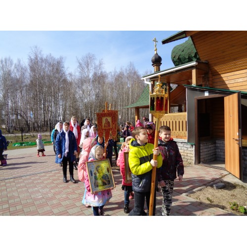 17 апреля 2017. Пасхальный детский праздник в Ильиногорске.