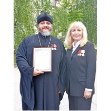 1 июля 2023. Иерей Димитрий Творогов награжден медалью Министерства Обороны.