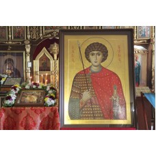 7 июня 2022. Икона вмч. Георгия Победоносца в Благовещенском благочинии.