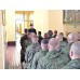 9 ноября 2023. Молебен в Сергиевском храме дисбата. Беседа с военнослужащими.