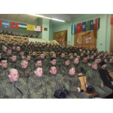 16 февраля 2018. Священники поздравили воинов с Днём православной молодёжи.