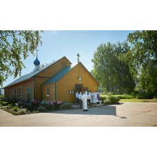 26 июня 2022. Епископ Варнава совершил чин великого освящения храма в посёлке Новосмолинский.